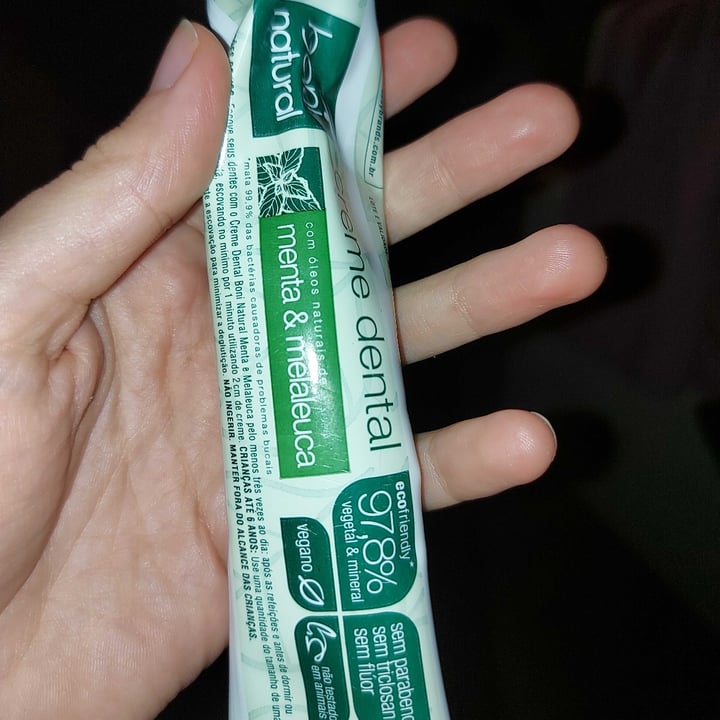 review photo of Boni natural Pasta De Dente Boni Natural shared by @cibeleramos on 25 Apr 2022 - review