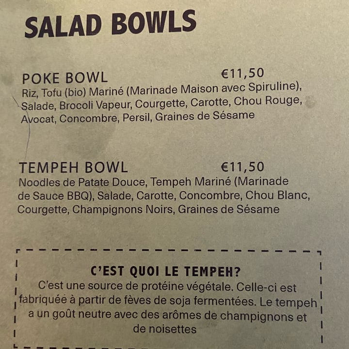 photo of Bali Bowls Nîmes Tempeh bowl shared by @fxk on  18 Nov 2021 - review