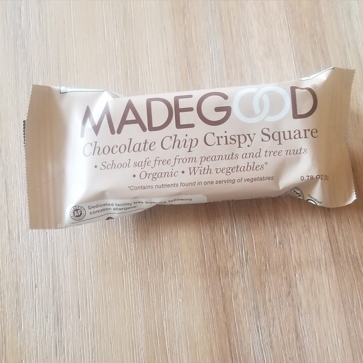photo of Made Good Chocolate Chip Crispy Squares shared by @alisam on  04 Jun 2020 - review