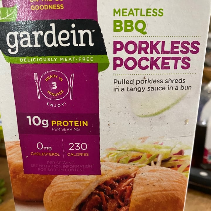 photo of Gardein BBQ Porkless Pocket Meal shared by @davyd9 on  20 May 2020 - review