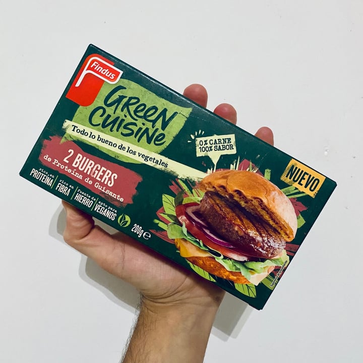 photo of Findus Burger de Proteína de Guisante shared by @mikelpro on  21 Dec 2020 - review
