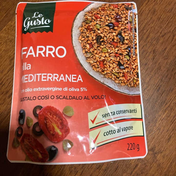 review photo of Le Gusto farro alla mediterranea shared by @alessiaaa18 on 25 May 2022 - review