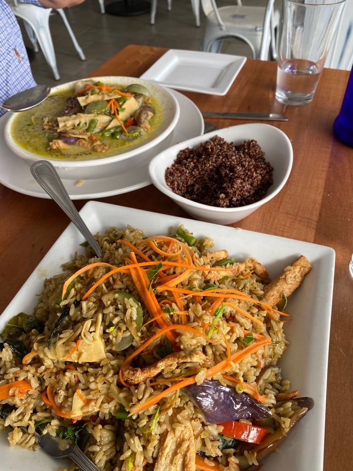 review photo of Screaming Carrots Green Curry Fried Rice With Seitan shared by @scubatropics on 07 Feb 2020 - review