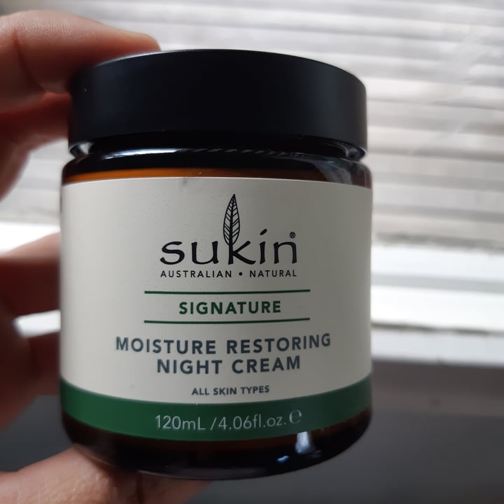 photo of Sukin Moisture restoring night cream shared by @carolicagigas on  01 Aug 2020 - review