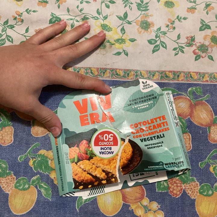 review photo of Vivera Cotolette Croccanti Con Corneflakes Vegetali shared by @camillacast on 26 Mar 2022 - review