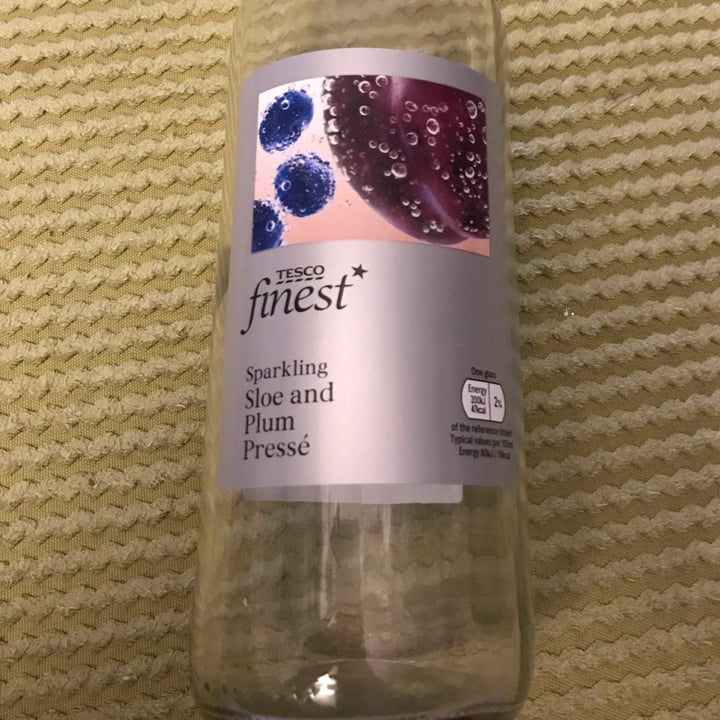 photo of Tesco Sparkling Sloe and Plum Presse shared by @coolveganbits on  01 Feb 2021 - review