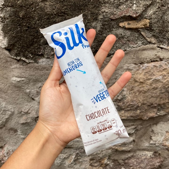 photo of Silk Frozen paleta sabor chocolate shared by @aliscorle on  02 Sep 2021 - review