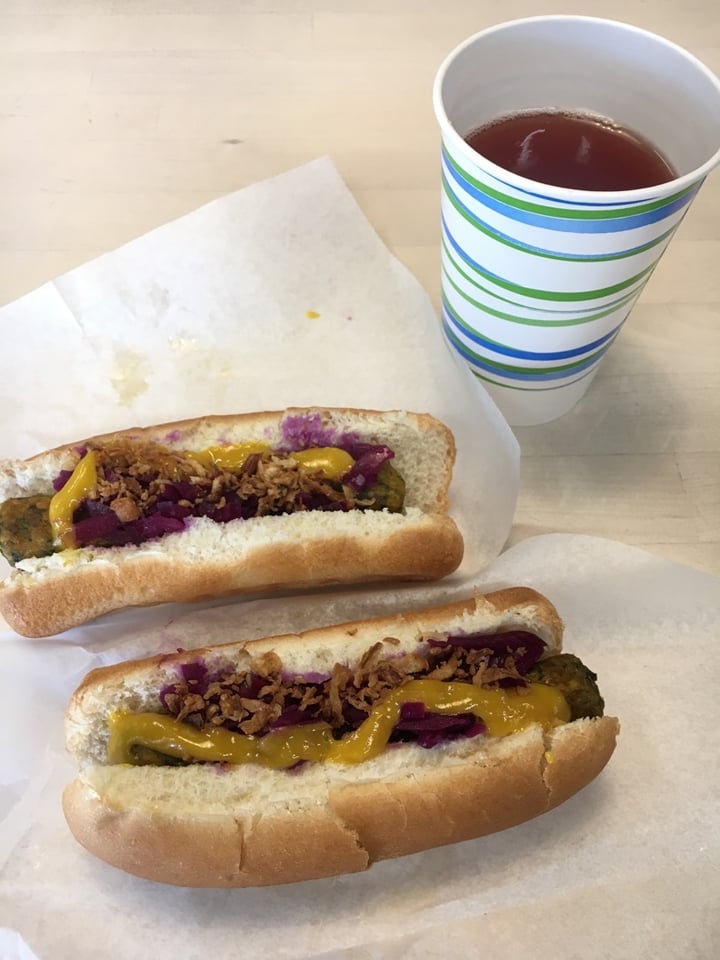 photo of IKEA Restaurant Vegan Veggie Dog shared by @christylambz on  29 Apr 2020 - review