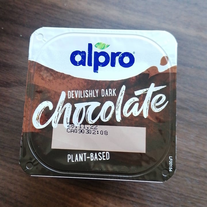review photo of Alpro Devilishly Dark Chocolate Plant-based Dessert shared by @lorenza88 on 02 May 2022 - review