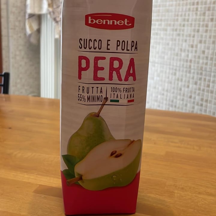 photo of Bennet Succo e polpa di pera shared by @franci- on  23 Apr 2022 - review