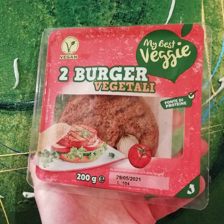 photo of My Best Veggie 2 burger vegetali shared by @karlelios on  29 Apr 2021 - review