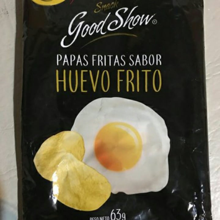 review photo of Good Show Papas Fritas Sabor Huevo Frito shared by @juliocruz09 on 01 Sep 2020 - review