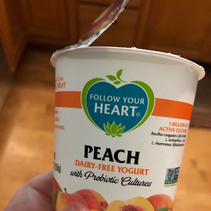 review photo of Follow Your Heart Peach Yogurt shared by @persch on 17 Aug 2021 - review