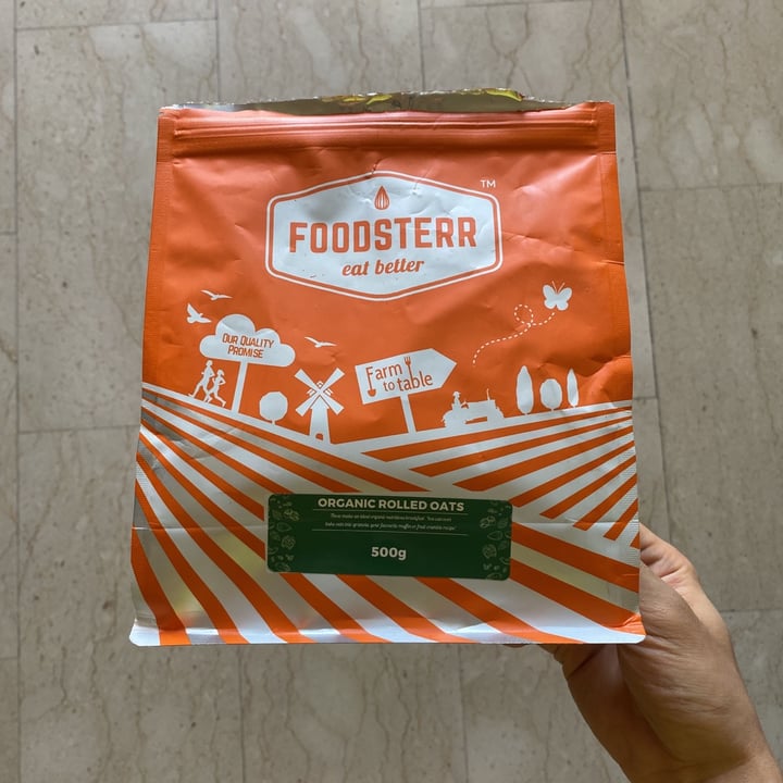 photo of Foodsterr Organic Rolled Oats shared by @leumaseel on  17 Jun 2021 - review