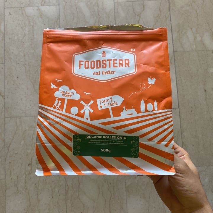 review photo of Foodsterr Organic Rolled Oats shared by @leumaseel on 17 Jun 2021 - review