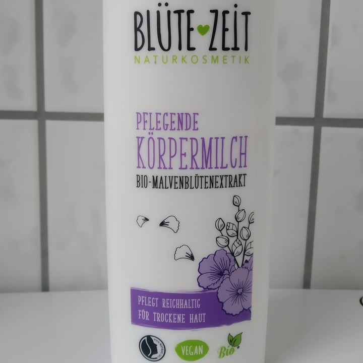 photo of Blüte Zeit Pflegende Körpermilch shared by @demarch on  28 Feb 2021 - review
