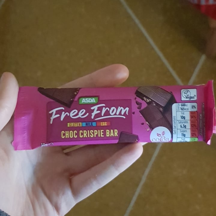 photo of ASDA Choc Crispie Bar shared by @elemino on  20 May 2022 - review