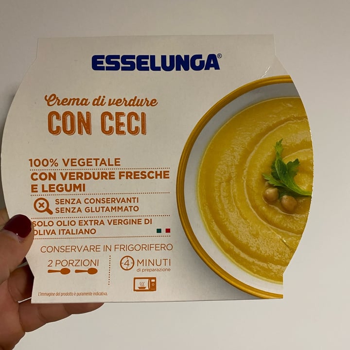 photo of  Esselunga Crema di verdure Con Ceci shared by @marty83 on  13 Dec 2021 - review