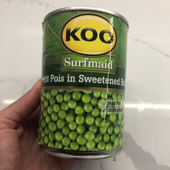 photo of Koo Fresh Garden Peas shared by @zsuz on  04 Sep 2021 - review