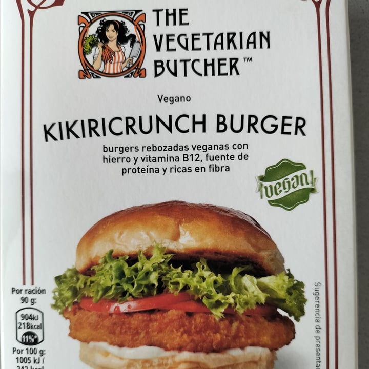 photo of The Vegetarian Butcher Kikiricrunch Burger shared by @aileon on  28 Sep 2022 - review