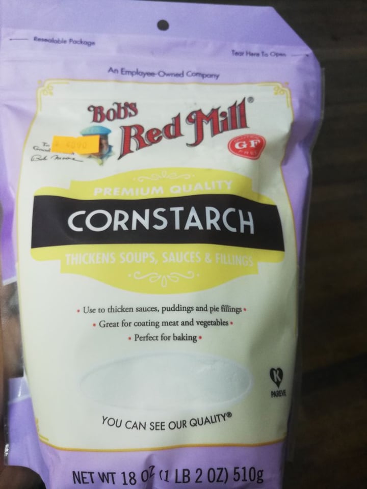 photo of Bob's Red Mill Cornstarch shared by @pablito on  18 Feb 2020 - review