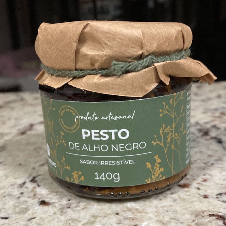 review photo of gaiafoods Pesto de Alho Negro shared by @mariliasantos on 29 Apr 2022 - review