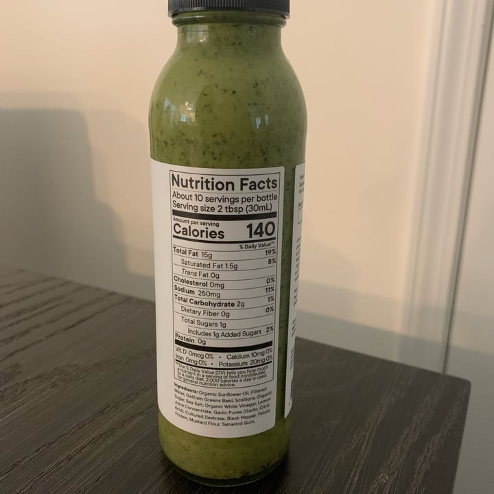 photo of Gotham Greens Vegan Goddess shared by @friendlyvegan on  13 Dec 2022 - review