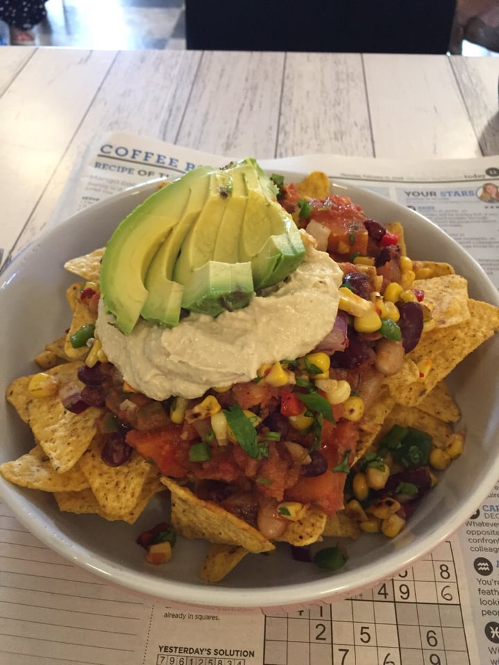 photo of The Pink Deli Vegan Nachos shared by @debzeedoo on  14 Feb 2020 - review