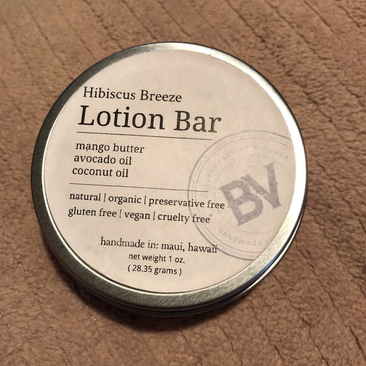 photo of Bella Vita Apothecary Hibiscus Breeze Lotion Bar shared by @marcisimon on  15 Aug 2019 - review