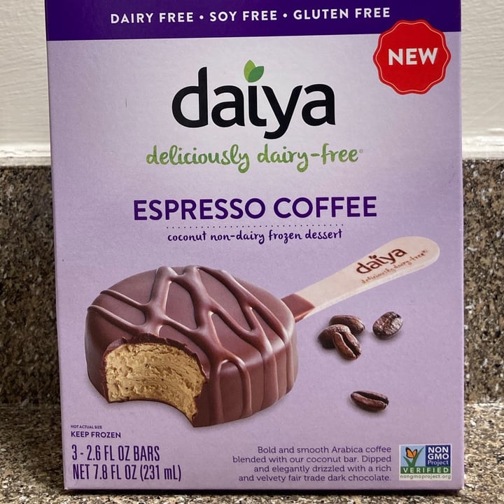 photo of Daiya Espresso Coffee non-dairy Frozen Dessert shared by @alleycatz on  10 Feb 2021 - review