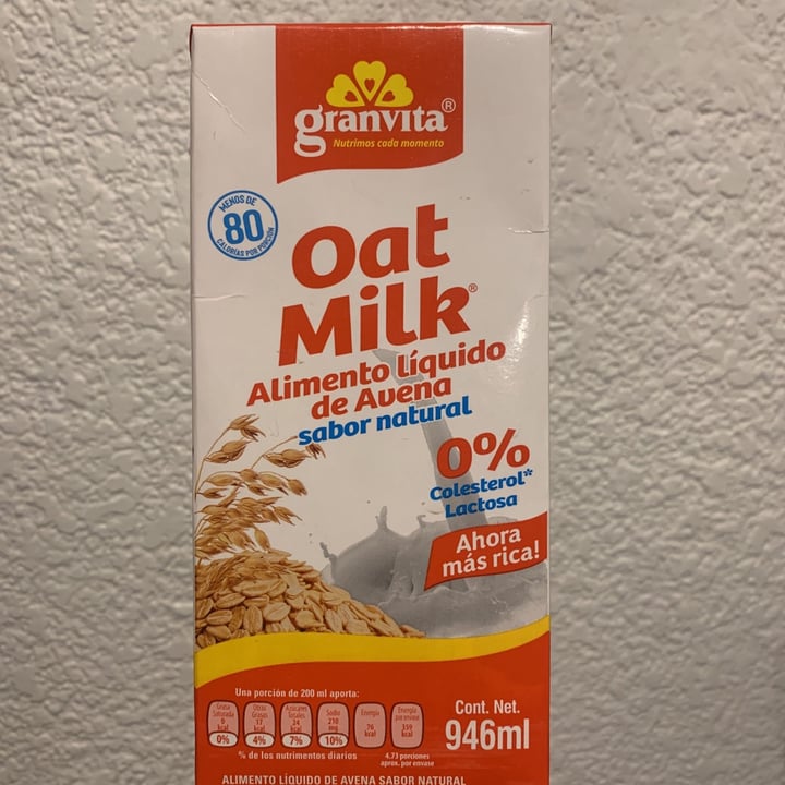 photo of Granvita Oat Milk shared by @leeponce on  16 Oct 2020 - review