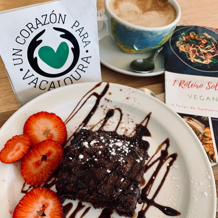 photo of YEMAYA VIGO Brownie & Café vegetal - Tapa Roteiro Solidario shared by @naivoncake on  20 Jul 2021 - review