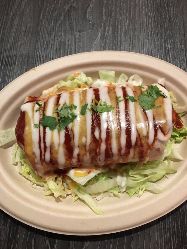 菜肴“Vegan Asada Burrito”的照片