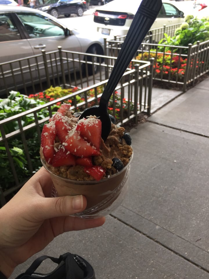 photo of RealGood Old Town Almond-milk based soft serve noyo froyo shared by @kristal319 on  22 May 2019 - review