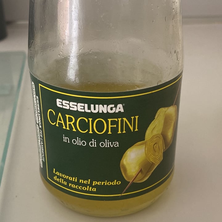 photo of Esselunga Carciofini in olio d'oliva shared by @giulia1820 on  18 Sep 2022 - review