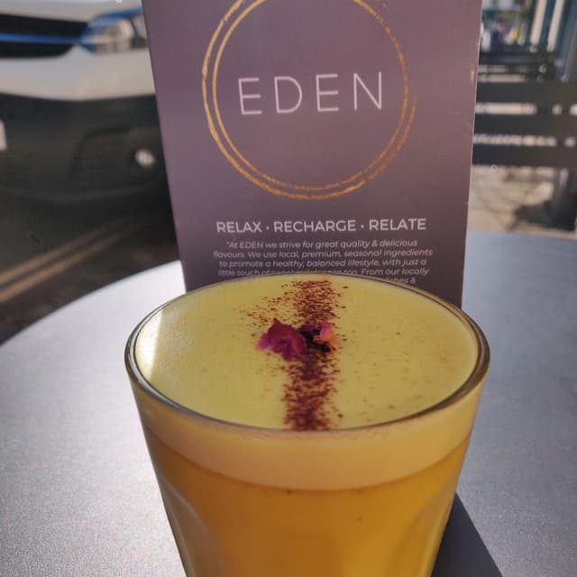 菜肴“Latte - Turmeric and Ginger”的照片