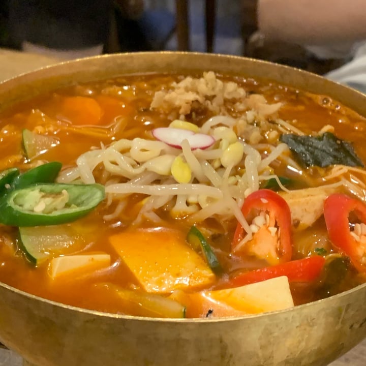 photo of Daehwa Vegetarian 짬뽕 Jjampong (Spicy Noodle Soup) shared by @tannfluffycowgomoo on  21 Jul 2022 - review
