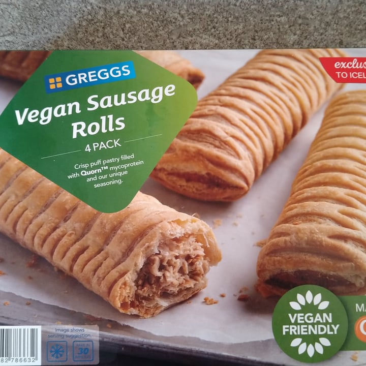 photo of Greggs Frozen Vegan Sausage Rolls shared by @ben20 on  01 Feb 2022 - review