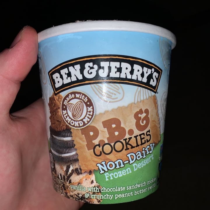 photo of Ben & Jerry's P.B. & Cookies Non-Dairy Frozen Dessert shared by @bfeldman42 on  03 Dec 2019 - review