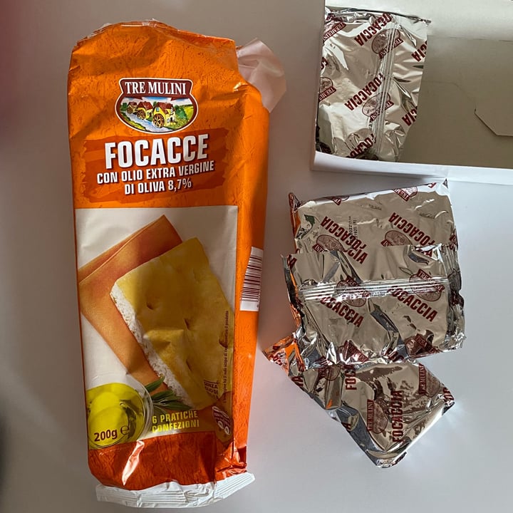 review photo of Tre Mulini Focacce all'olio d'oliva shared by @veganmind on 01 Sep 2022 - review