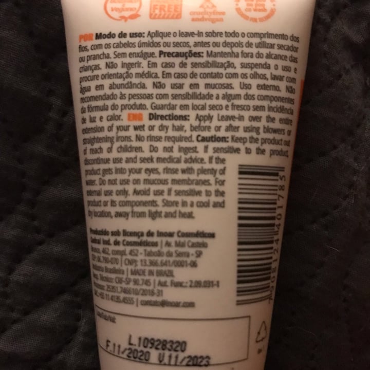 photo of Inoar Cicatrefios Vitamina C shared by @andreamassis on  28 Jan 2022 - review