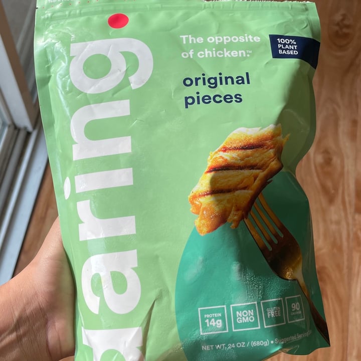 review photo of Daring Original Plant-based Chicken Pieces shared by @jordanvalladolid on 23 Jul 2021 - review