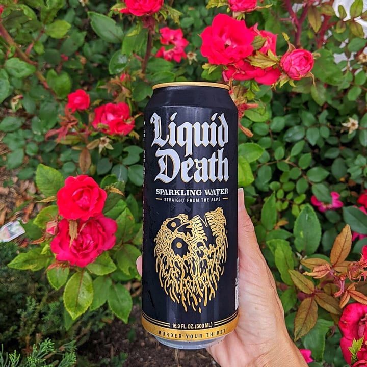 photo of Liquid death  Sparkling water shared by @veggieassassin on  06 May 2022 - review
