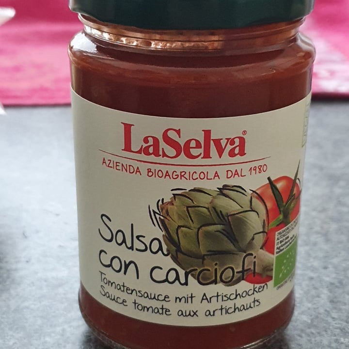 photo of LaSelva Salsa con carciofi shared by @lauragi on  18 Jun 2021 - review