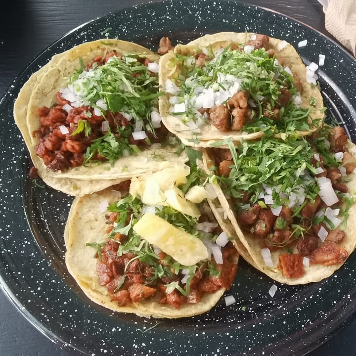 photo of Por siempre vegana 2 Taco al pastor shared by @gabrielalyl on  26 Aug 2022 - review
