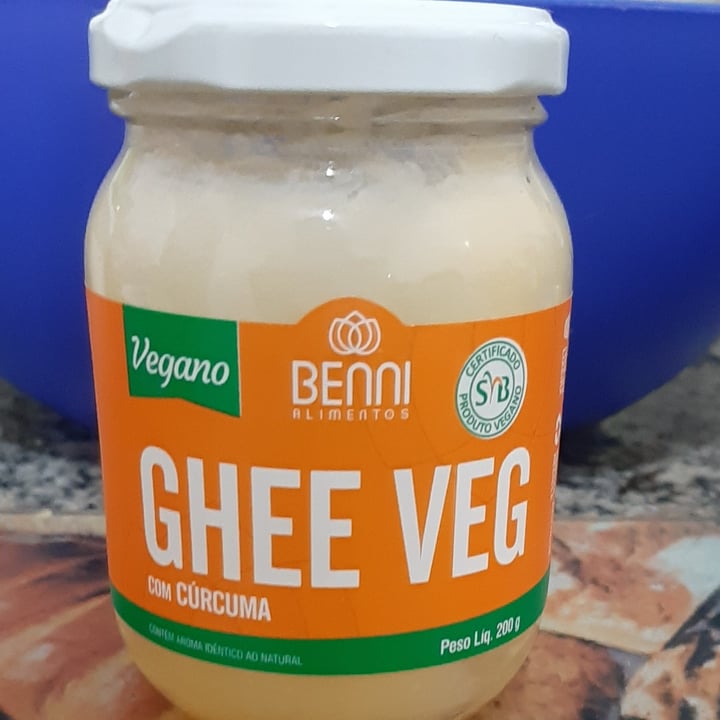 photo of Benni alimentos Ghee Veg Com Cúrcuma shared by @suelipacoutinho on  01 May 2022 - review