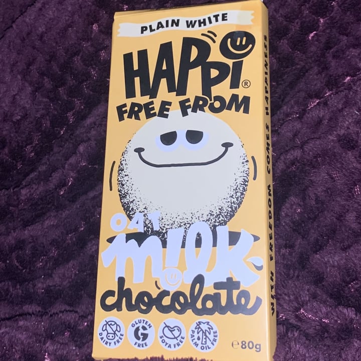 photo of Happi Free From White Oat Milk Chocolate shared by @jordana1 on  04 Sep 2022 - review