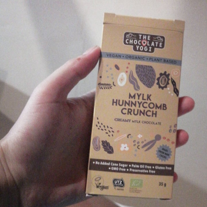 photo of The Chocolate Yogi Mylk Hunnycomb Crunch shared by @vickylawrence on  11 Feb 2022 - review
