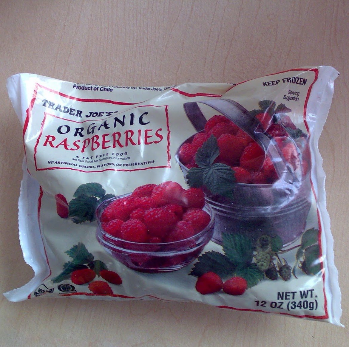 Trader Joe's Organic raspberries (frozen) Reviews abillion