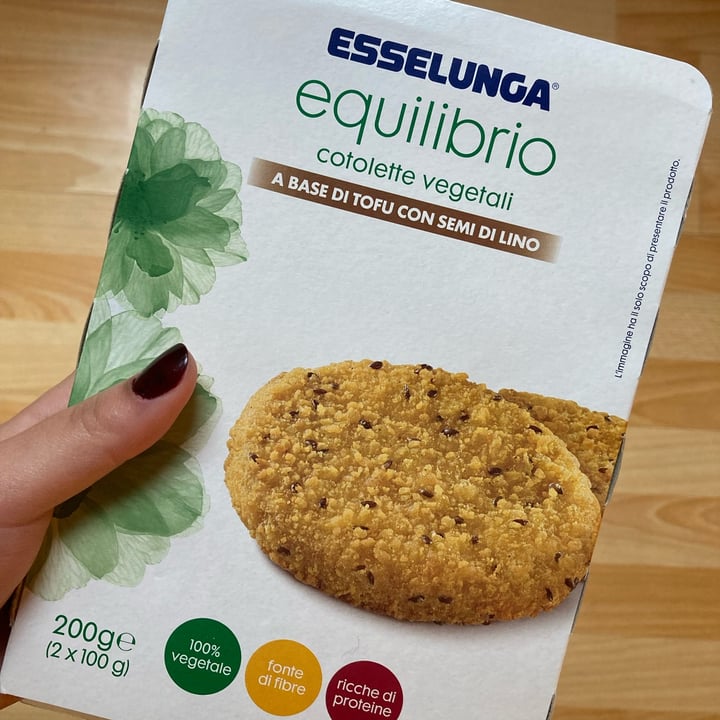 review photo of Esselunga equilibrio Cotolette Vegetali A Base Di Tofu Con Semi Di Lino shared by @meesprit on 09 Dec 2022 - review